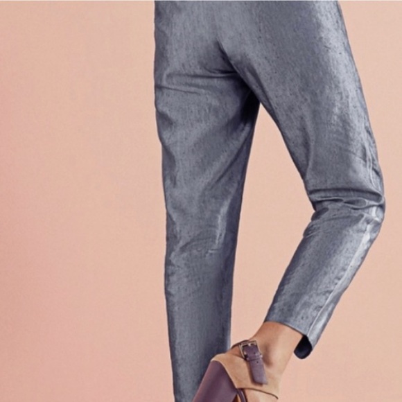 Ted Baker Color by Number collection Linen Blend pants Size 1 - Picture 3 of 16